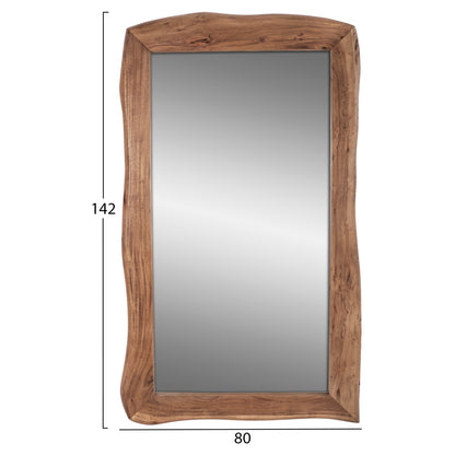 ZION MIRROR SOLID ACACIA WOOD NATURAL 142x80x4