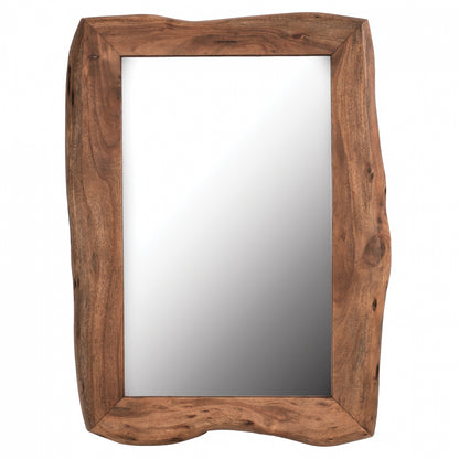 ZION MIRROR SOLID ACACIA WOOD NATURAL 101x75x4