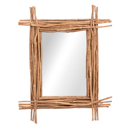 ΚΑΘΡΕΠΤΗΣ ΤΟΙΧΟΥ TWIGGER DRIFTWOOD ΣΕ ΦΥΣΙΚΟ ΧΡΩΜΑ 80x15x100