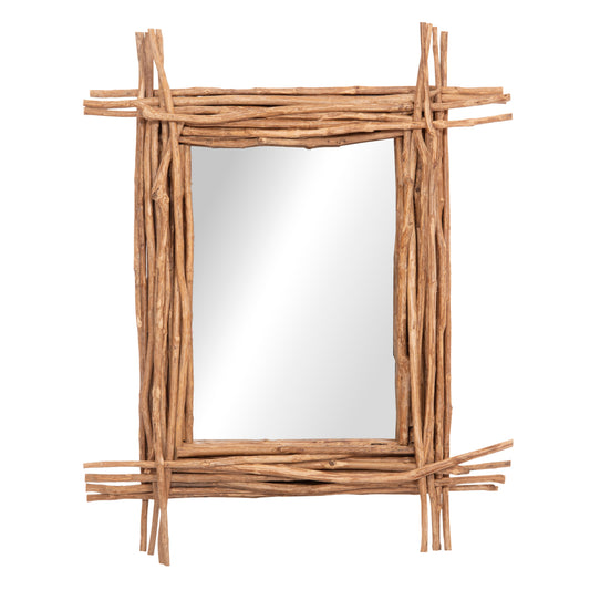 ΚΑΘΡΕΠΤΗΣ ΤΟΙΧΟΥ TWIGGER DRIFTWOOD ΣΕ ΦΥΣΙΚΟ ΧΡΩΜΑ 80x15x100