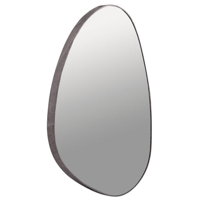 ΚΑΘΡΕΠΤΗΣ ΤΟΙΧΟΥ IRREGU ΜΕ ΠΛΑΙΣΙΟ MDF ΣΕ GREY MARBLE ΧΡΩΜΑ 60x80εκ