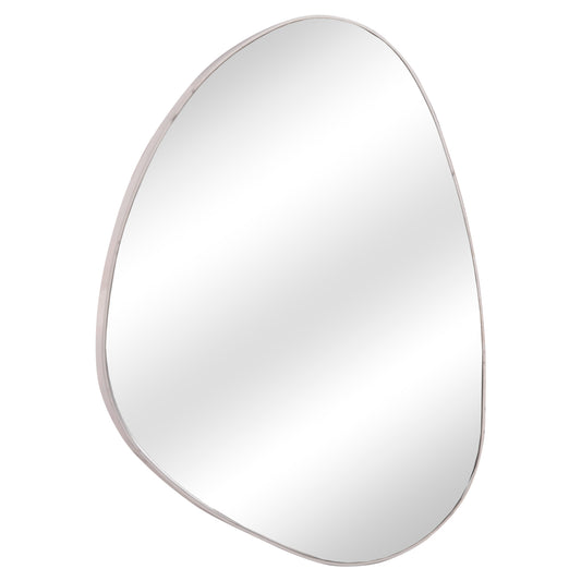 ΚΑΘΡΕΠΤΗΣ ΤΟΙΧΟΥ IRREGU ΜΕ ΠΛΑΙΣΙΟ MDF ΣΕ WHITE MARBLE ΧΡΩΜΑ 60x80εκ