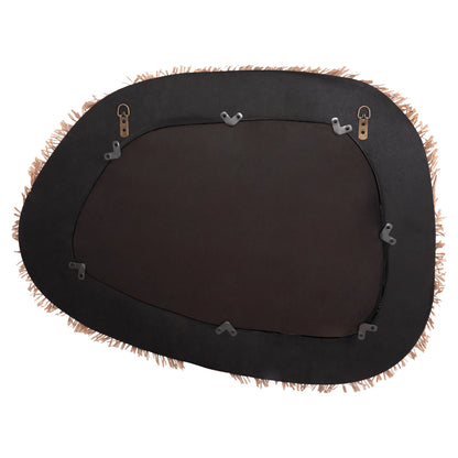 ΚΑΘΡΕΠΤΗΣ ΤΟΙΧΟΥ ΣΕΙΡΑ SANTORINI HM4530 MDF ΜΑΥΡΟ-ΔΙΑΚΟΣΜΗΣΗ ΣΕ ΜΠΕΖ 80x1,8x60Υεκ.
