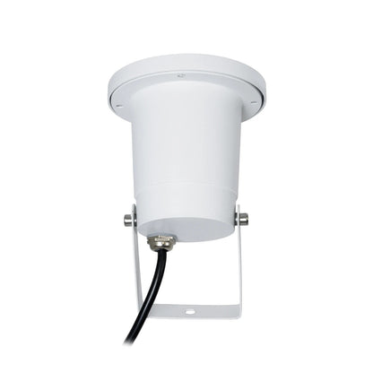 GARDELINI KLV-101-0003-V2 Φωτιστικό Σποτ Τοίχου με Βάση για Λάμπα MR16 με Ντουί GU10 AC 220-240V Αδιάβροχο IP65 - Λευκό Ματ - Μ10 x Π10 x Υ30