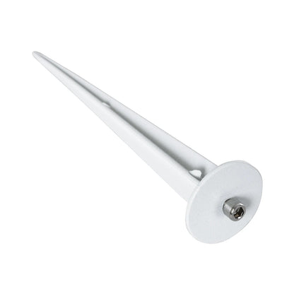 GARDELINI KLV-101-0003-V2 Φωτιστικό Σποτ Τοίχου με Βάση για Λάμπα MR16 με Ντουί GU10 AC 220-240V Αδιάβροχο IP65 - Λευκό Ματ - Μ10 x Π10 x Υ30