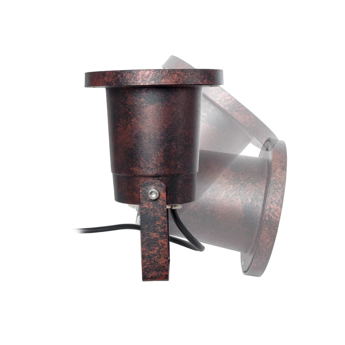 GARDELINI KLV-101-0004 Φωτιστικό Σποτ Κήπου για Φυτά & Δέντρα με Καρφωτή Βάση για Λάμπα MR16 με Ντουί GU10 AC 220-240V Αδιάβροχο IP65 - Μπρονζέ Εφέ Σκουριάς Ματ - Μ10 x Π10 x Υ30