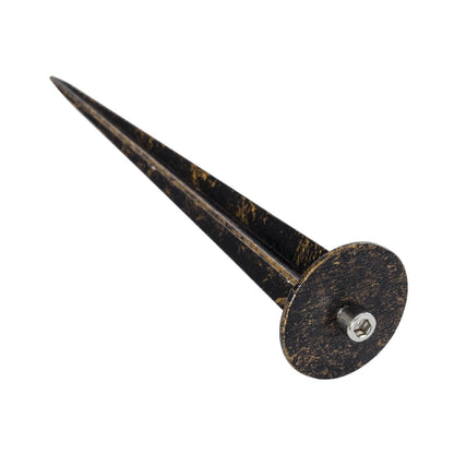 GARDELINI KLV-101-0005 Φωτιστικό Σποτ Κήπου για Φυτά & Δέντρα με Καρφωτή Βάση για Λάμπα MR16 με Ντουί GU10 AC 220-240V Αδιάβροχο IP65 - Χρυσό Εφέ Σκουριάς Ματ - Μ10 x Π10 x Υ30