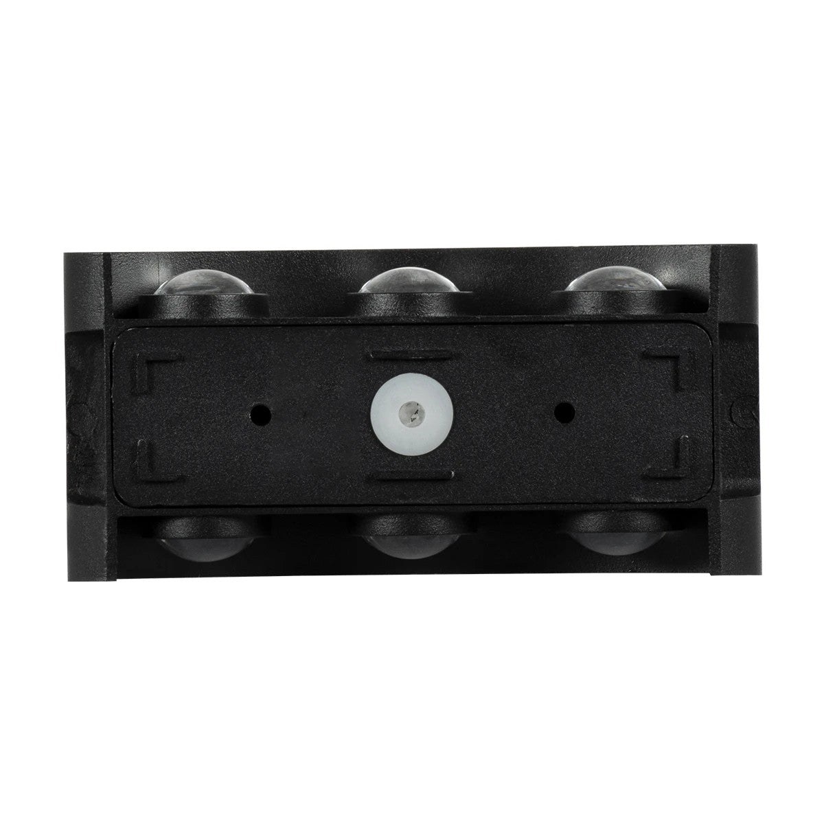 SIXOAD KLV-101-0006 Φωτιστικό Τοίχου / Απλίκα LED 18W 1800lm 30° AC 220-240V Αδιάβροχο IP65 Θερμό Λευκό 2700K - CREE XPE Chip & TÜV SÜD Driver - Μαύρο Ματ - Μ17 x Π4 x Υ8