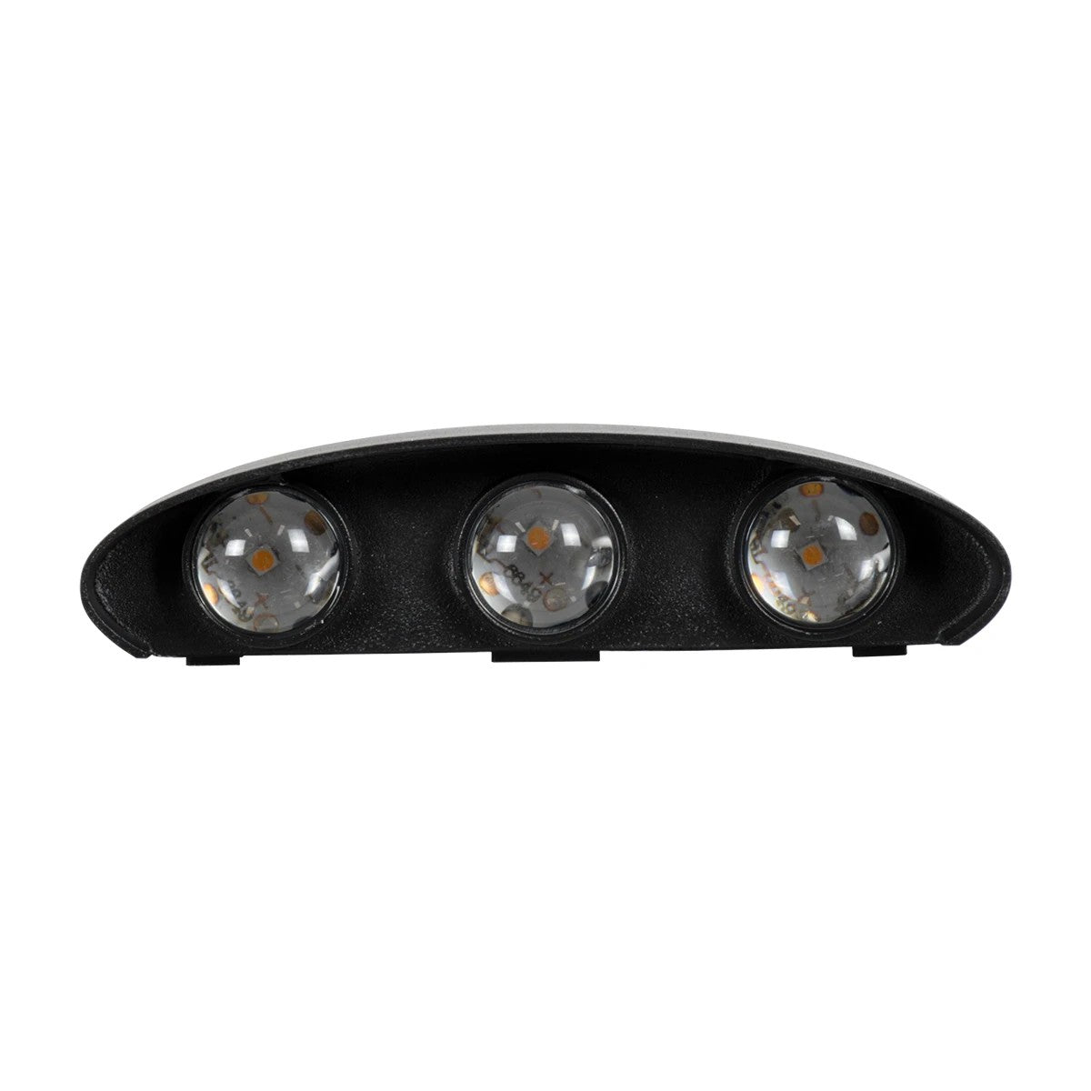SIXOAD KLV-101-0006 Φωτιστικό Τοίχου / Απλίκα LED 18W 1800lm 30° AC 220-240V Αδιάβροχο IP65 Θερμό Λευκό 2700K - CREE XPE Chip & TÜV SÜD Driver - Μαύρο Ματ - Μ17 x Π4 x Υ8