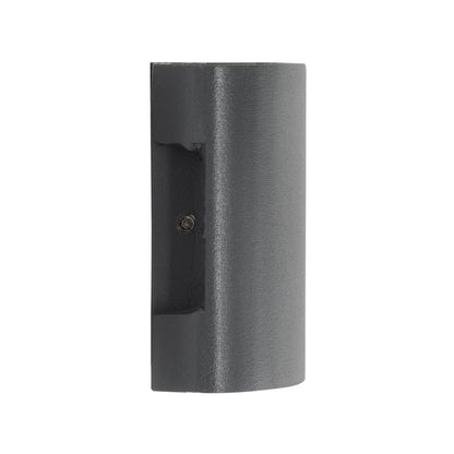 SIXOAD KLV-101-0010 Φωτιστικό Τοίχου / Απλίκα LED 18W 1980lm 30° AC 220-240V Αδιάβροχο IP65 Φυσικό Λευκό 4500K - CREE XPE Chip & TÜV SÜD Driver - Γκρι Ανθρακί Ματ - Μ17 x Π4 x Υ8