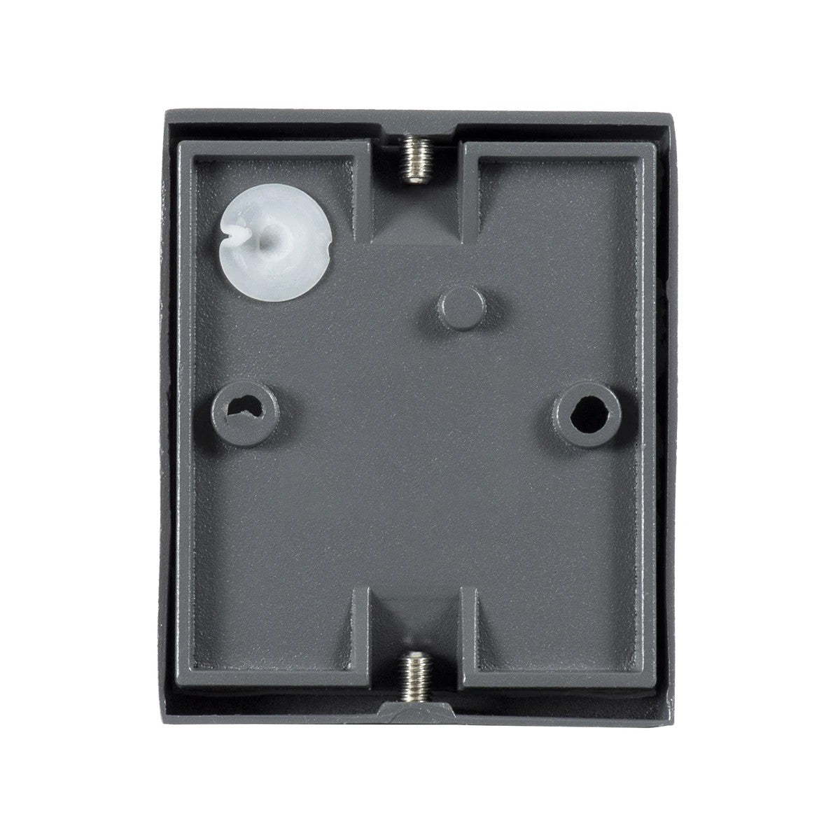 MURANO KLV-101-0013 Φωτιστικό Τοίχου / Απλίκα για Λάμπα MR16 με Ντουί GU10 AC 220-240V Αδιάβροχο IP65 - Γκρι Ανθρακί Ματ - Μ8 x Π8 x Υ7