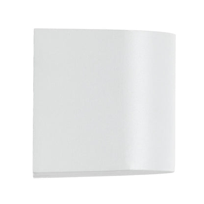 MURANO KLV-101-0014 Φωτιστικό Τοίχου / Απλίκα για Λάμπα MR16 με Ντουί GU10 AC 220-240V Αδιάβροχο IP65 - Λευκό Ματ - Μ8 x Π8 x Υ7
