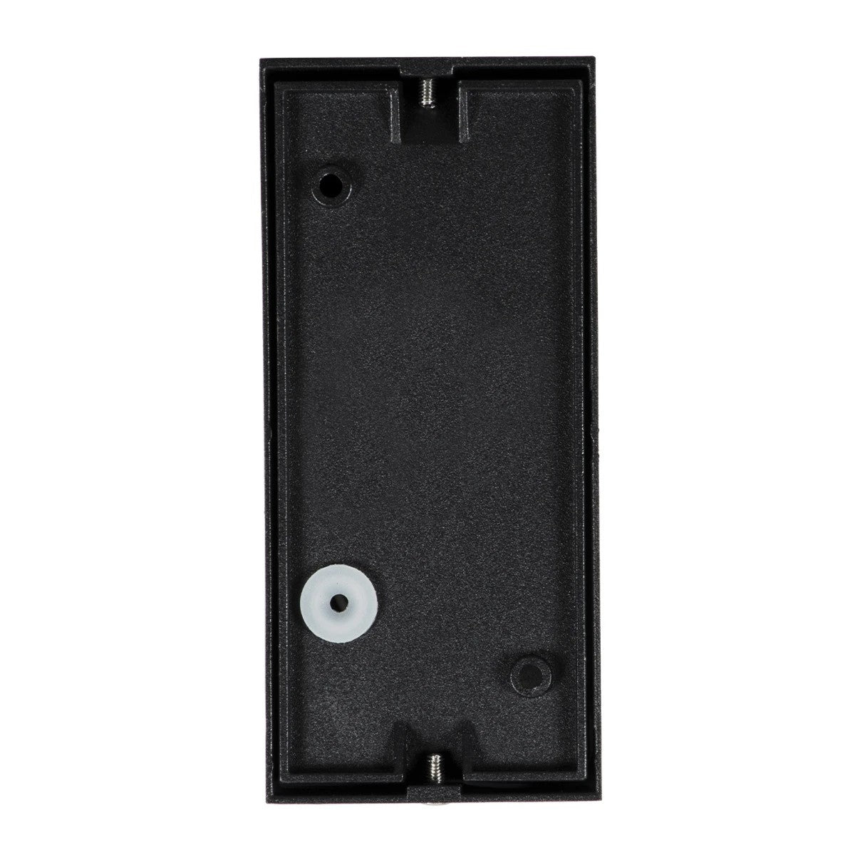 MURANO KLV-101-0015 Φωτιστικό Τοίχου / Απλίκα για 2 Λάμπες MR16 με Ντουί GU10 AC 220-240V Αδιάβροχο IP65 - Μαύρο Ματ - Μ8 x Π8 x Υ15