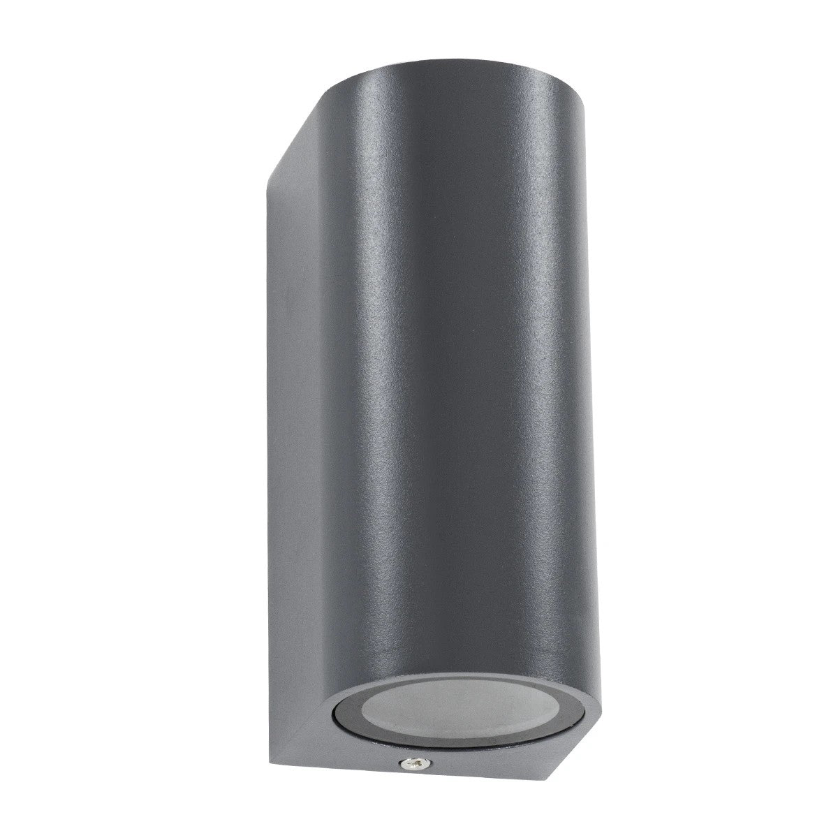 MURANO KLV-101-0016 Φωτιστικό Τοίχου / Απλίκα για 2 Λάμπες MR16 με Ντουί GU10 AC 220-240V Αδιάβροχο IP65 - Γκρι Ανθρακί Ματ - Μ8 x Π8 x Υ15