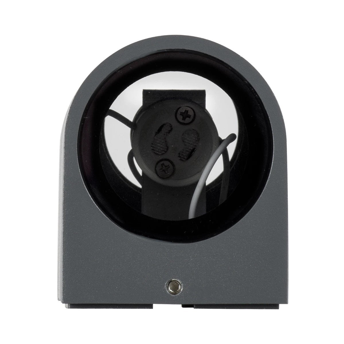 MURANO KLV-101-0016 Φωτιστικό Τοίχου / Απλίκα για 2 Λάμπες MR16 με Ντουί GU10 AC 220-240V Αδιάβροχο IP65 - Γκρι Ανθρακί Ματ - Μ8 x Π8 x Υ15