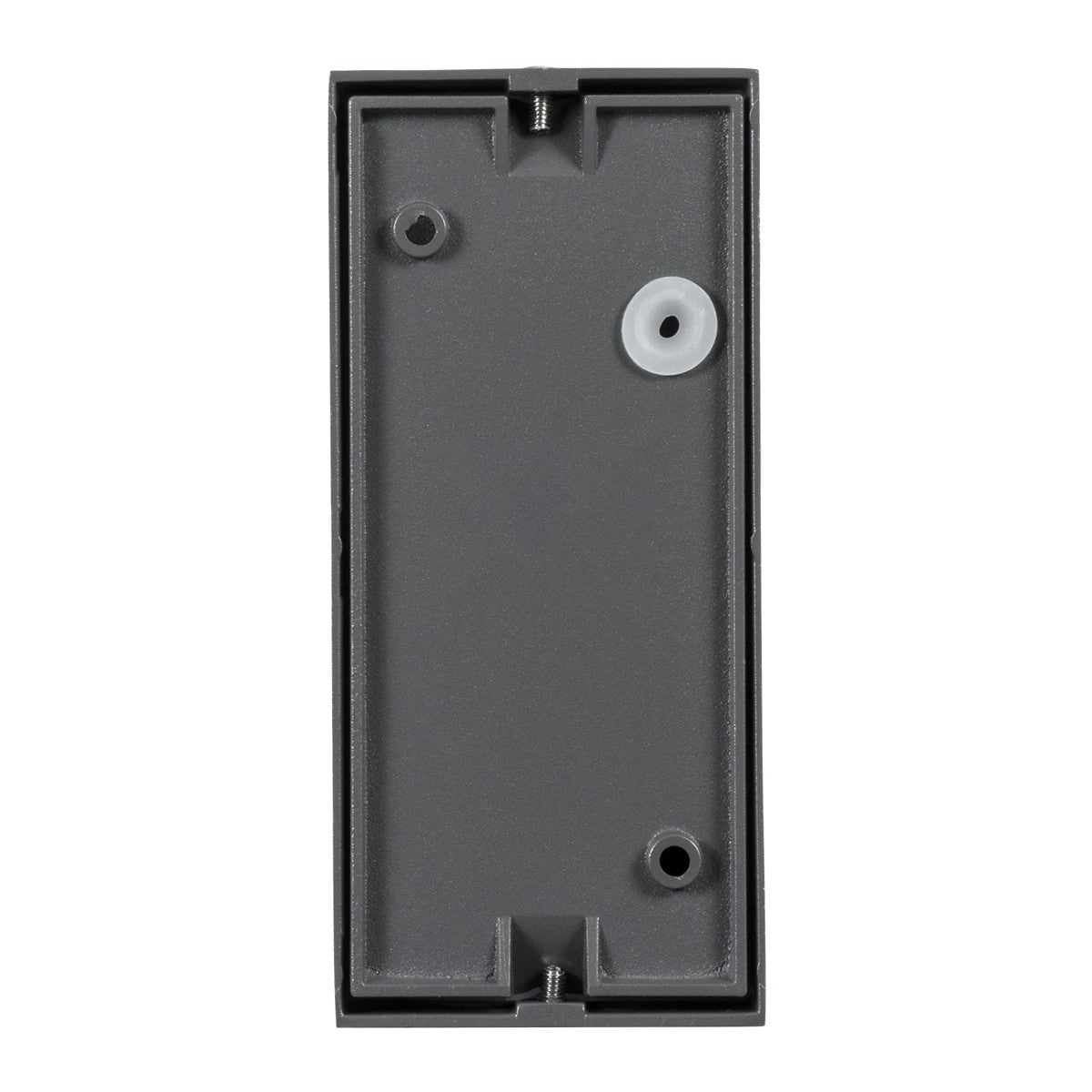 MURANO KLV-101-0016 Φωτιστικό Τοίχου / Απλίκα για 2 Λάμπες MR16 με Ντουί GU10 AC 220-240V Αδιάβροχο IP65 - Γκρι Ανθρακί Ματ - Μ8 x Π8 x Υ15