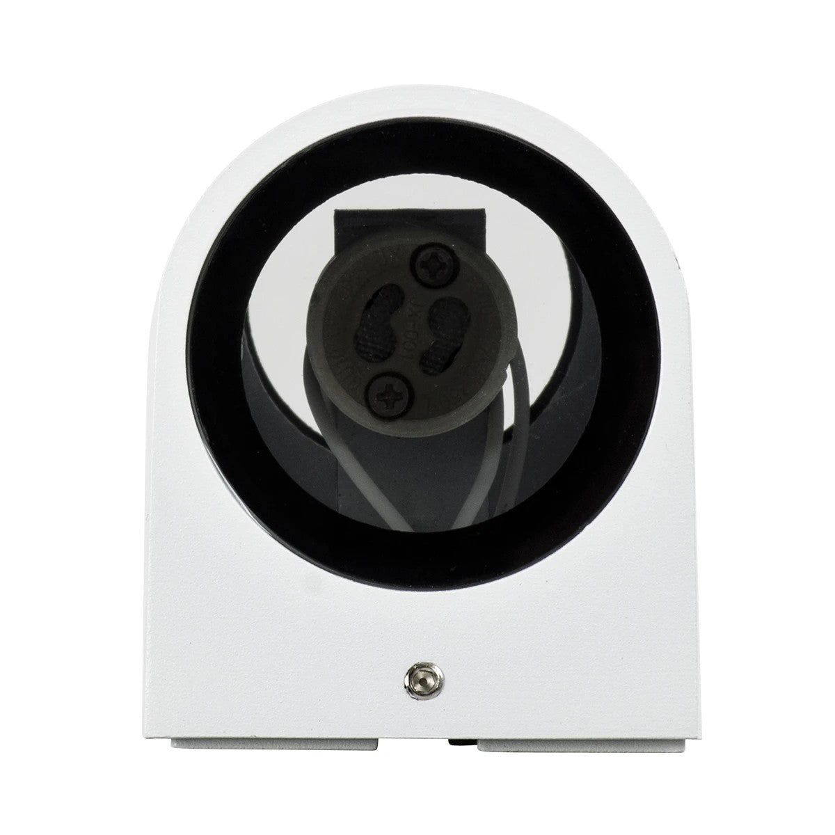 MURANO KLV-101-0017 Φωτιστικό Τοίχου / Απλίκα για 2 Λάμπες MR16 με Ντουί GU10 AC 220-240V Αδιάβροχο IP65 - Λευκό Ματ - Μ8 x Π8 x Υ15