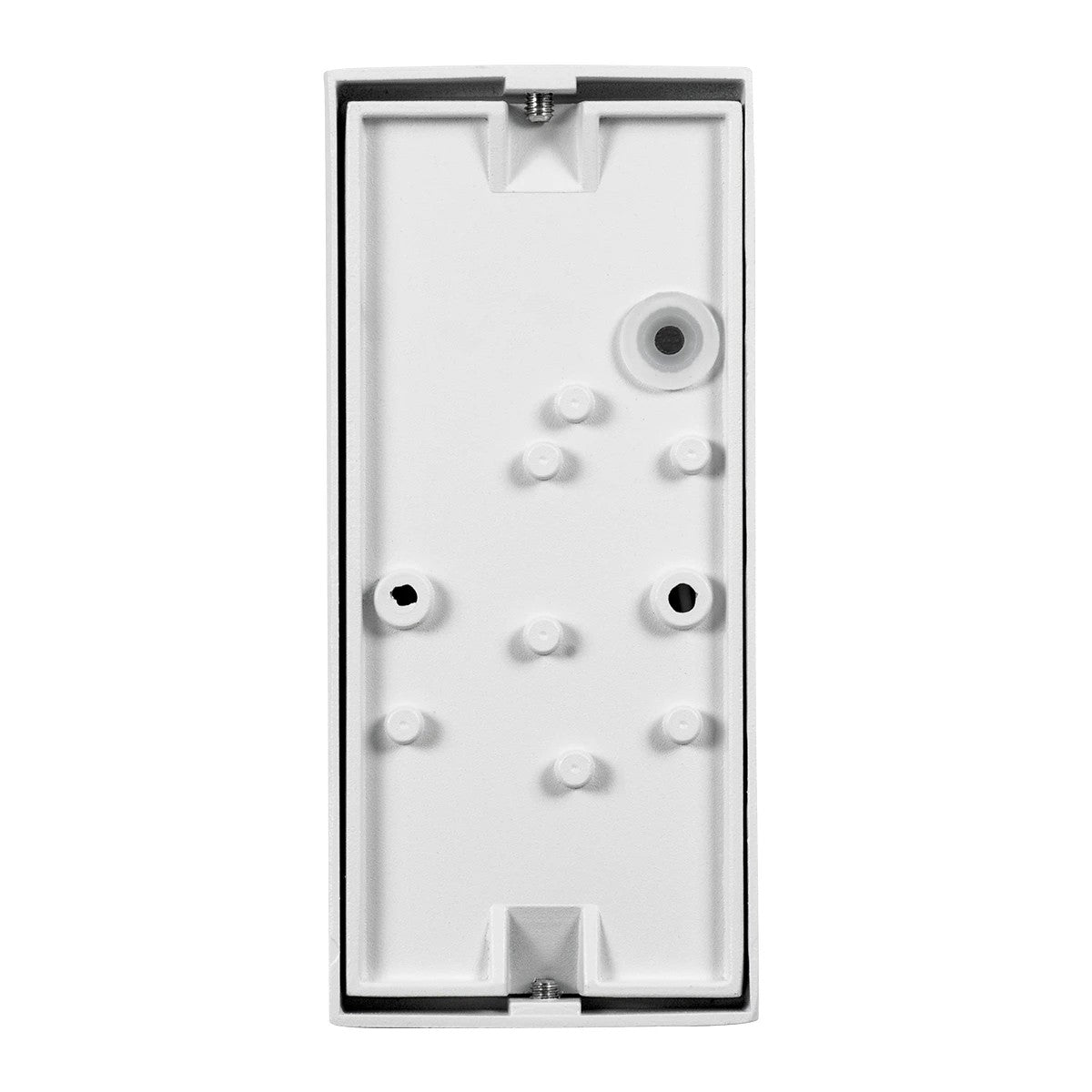 MURANO KLV-101-0017 Φωτιστικό Τοίχου / Απλίκα για 2 Λάμπες MR16 με Ντουί GU10 AC 220-240V Αδιάβροχο IP65 - Λευκό Ματ - Μ8 x Π8 x Υ15