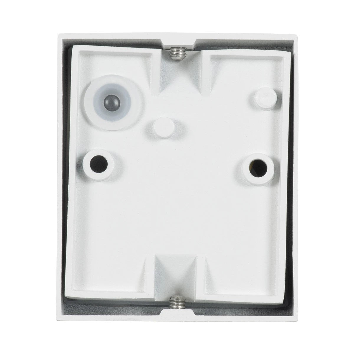 BURANO KLV-101-0020 Φωτιστικό Τοίχου / Απλίκα για Λάμπα MR16 με Ντουί GU10 AC 220-240V Αδιάβροχο IP65 - Λευκό Ματ - Μ8 x Π8 x Υ7