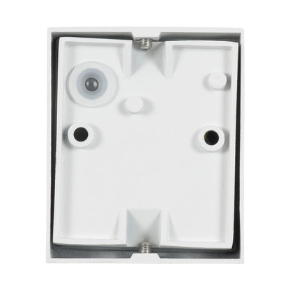 BURANO KLV-101-0020 Φωτιστικό Τοίχου / Απλίκα για Λάμπα MR16 με Ντουί GU10 AC 220-240V Αδιάβροχο IP65 - Λευκό Ματ - Μ8 x Π8 x Υ7