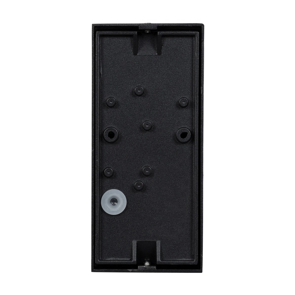 BURANO KLV-101-0021 Φωτιστικό Τοίχου / Απλίκα για 2 Λάμπες MR16 με Ντουί GU10 AC 220-240V Αδιάβροχο IP65 - Μαύρο Ματ - Μ8 x Π8 x Υ15