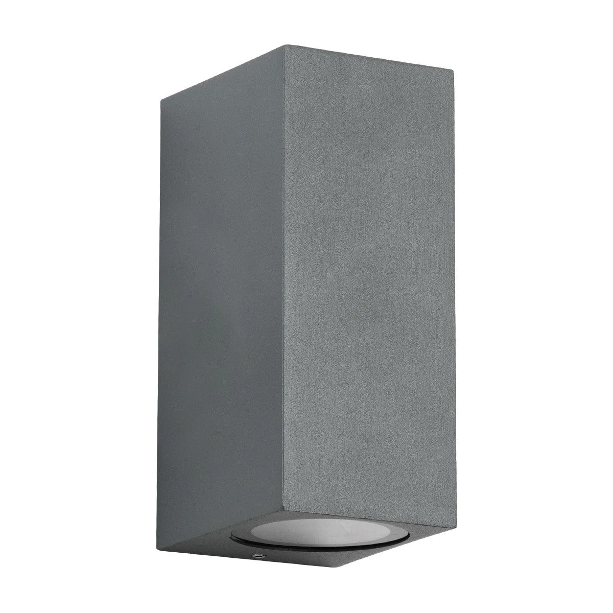 BURANO KLV-101-0022 Φωτιστικό Τοίχου / Απλίκα για 2 Λάμπες MR16 με Ντουί GU10 AC 220-240V Αδιάβροχο IP65 - Γκρι Ανθρακί Ματ - Μ8 x Π8 x Υ15