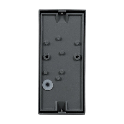 BURANO KLV-101-0022 Φωτιστικό Τοίχου / Απλίκα για 2 Λάμπες MR16 με Ντουί GU10 AC 220-240V Αδιάβροχο IP65 - Γκρι Ανθρακί Ματ - Μ8 x Π8 x Υ15