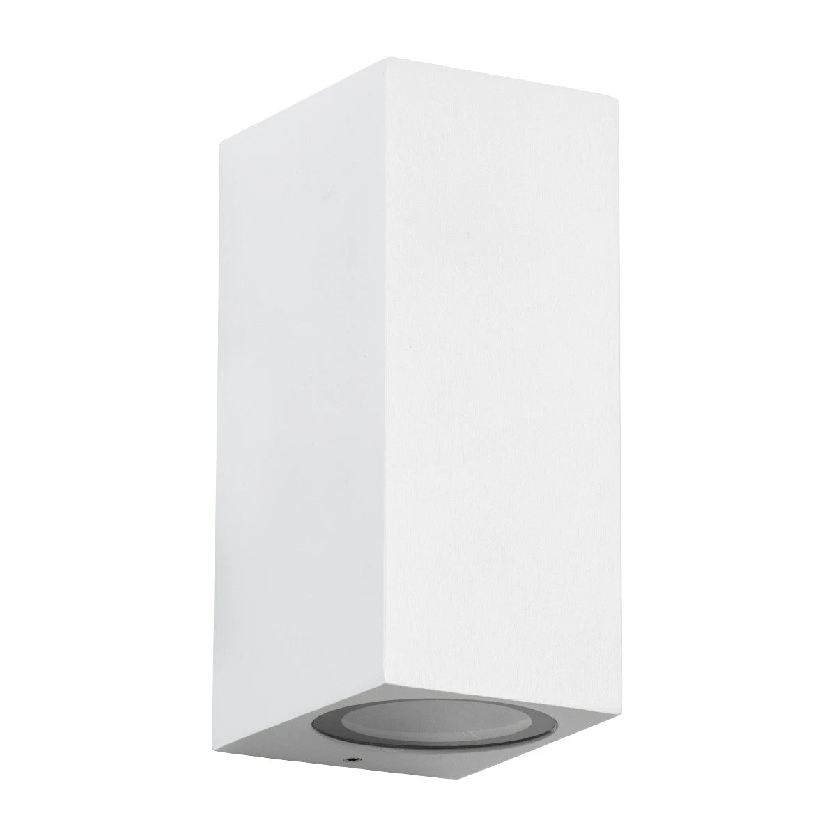 BURANO KLV-101-0023 Φωτιστικό Τοίχου / Απλίκα για 2 Λάμπες MR16 με Ντουί GU10 AC 220-240V Αδιάβροχο IP65 - Λευκό Ματ - Μ8 x Π8 x Υ15