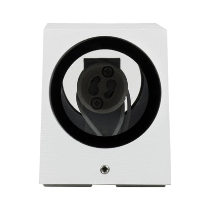 BURANO KLV-101-0023 Φωτιστικό Τοίχου / Απλίκα για 2 Λάμπες MR16 με Ντουί GU10 AC 220-240V Αδιάβροχο IP65 - Λευκό Ματ - Μ8 x Π8 x Υ15