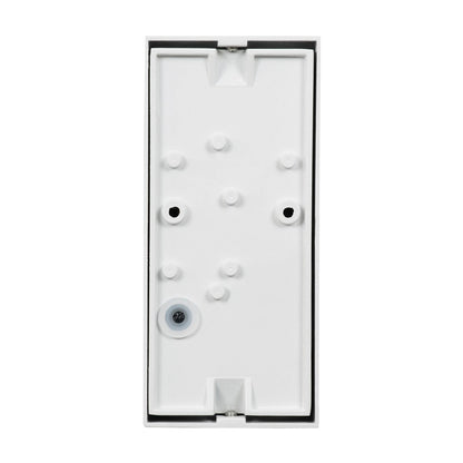 BURANO KLV-101-0023 Φωτιστικό Τοίχου / Απλίκα για 2 Λάμπες MR16 με Ντουί GU10 AC 220-240V Αδιάβροχο IP65 - Λευκό Ματ - Μ8 x Π8 x Υ15