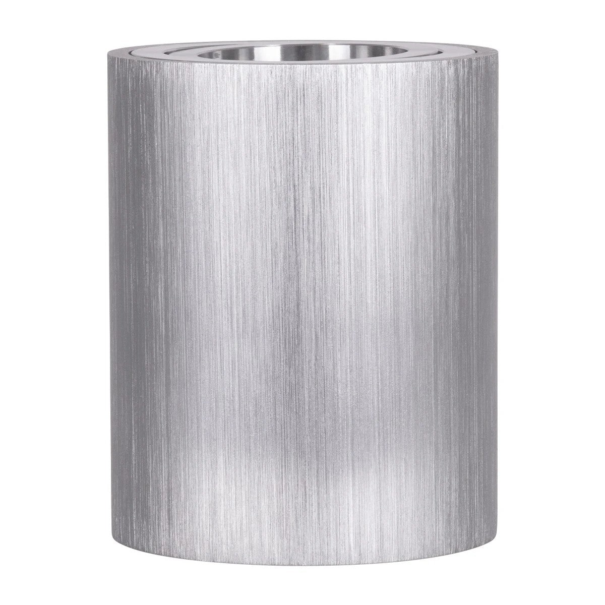 AKIRA KLV-101-0026 Κινούμενο Φωτιστικό Downlight Σποτ για Λάμπα MR16 με Ντουί GU10 AC 220-240V IP20 - Νίκελ Βούρτσας - Μ8 x Π8 x Υ10