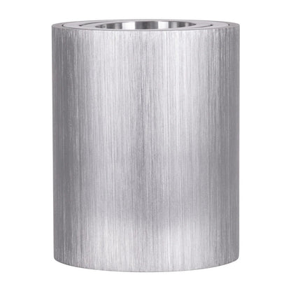 AKIRA KLV-101-0026 Κινούμενο Φωτιστικό Downlight Σποτ για Λάμπα MR16 με Ντουί GU10 AC 220-240V IP20 - Νίκελ Βούρτσας - Μ8 x Π8 x Υ10