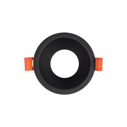 DELTA KLV-101-0032 Χωνευτό Φωτιστικό Downlight Σποτ για Λάμπα MR16 με Ντουί GU10 AC 220-240V IP20 - Μαύρο Ματ - Μ8.5 x Π8.5 x Υ3.5 / Q7.5