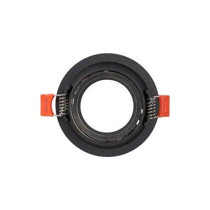 DELTA KLV-101-0032 Χωνευτό Φωτιστικό Downlight Σποτ για Λάμπα MR16 με Ντουί GU10 AC 220-240V IP20 - Μαύρο Ματ - Μ8.5 x Π8.5 x Υ3.5 / Q7.5