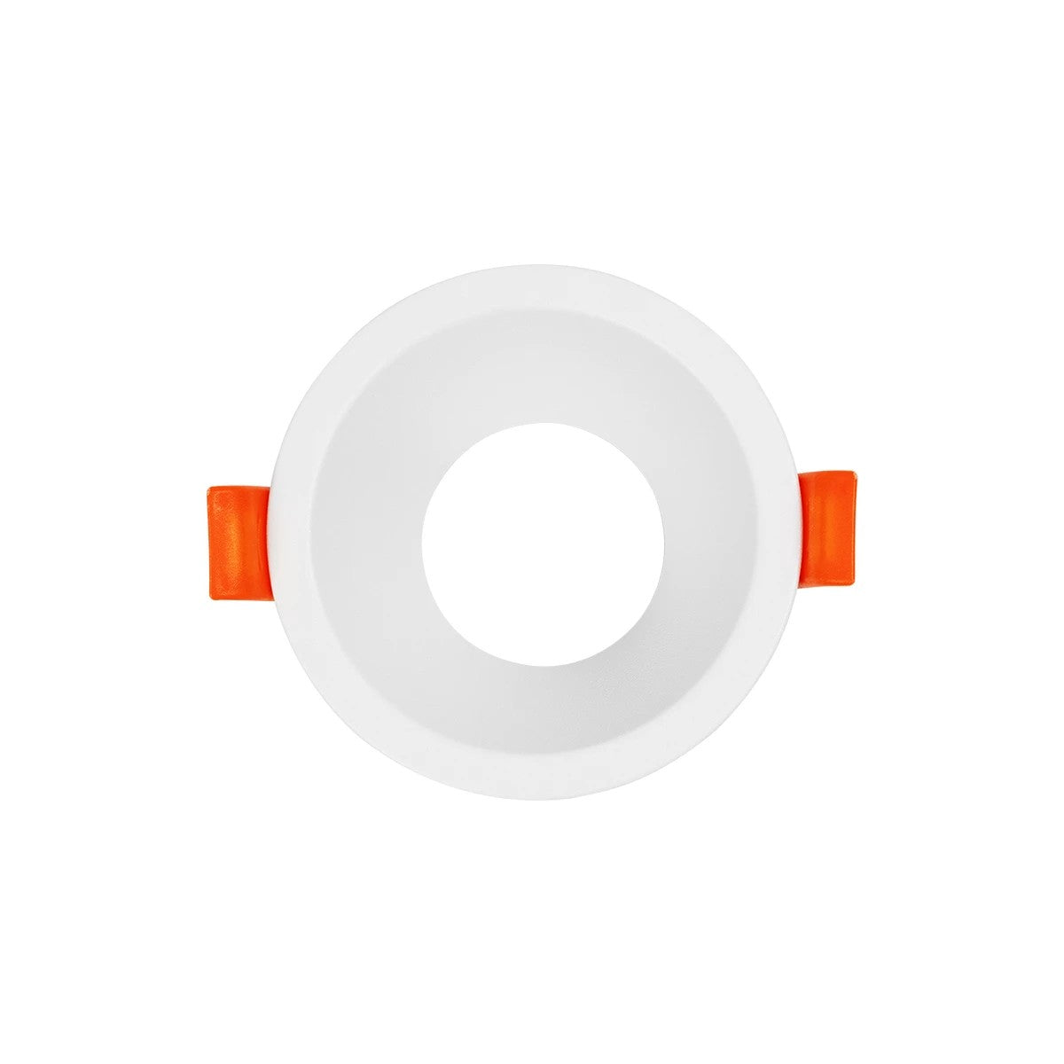 DELTA KLV-101-0033 Χωνευτό Φωτιστικό Downlight Σποτ για Λάμπα MR16 με Ντουί GU10 AC 220-240V IP20 - Λευκό Ματ - Μ8.5 x Π8.5 x Υ3.5 / Q7.5