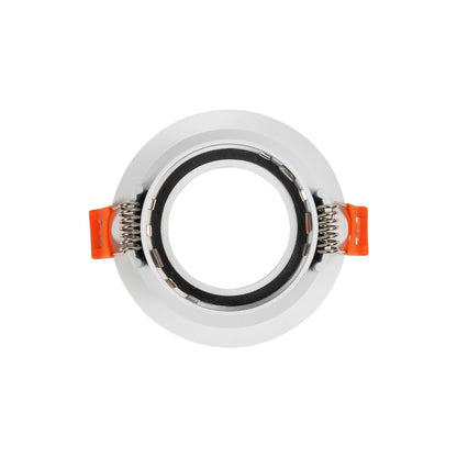 DELTA KLV-101-0033 Χωνευτό Φωτιστικό Downlight Σποτ για Λάμπα MR16 με Ντουί GU10 AC 220-240V IP20 - Λευκό Ματ - Μ8.5 x Π8.5 x Υ3.5 / Q7.5