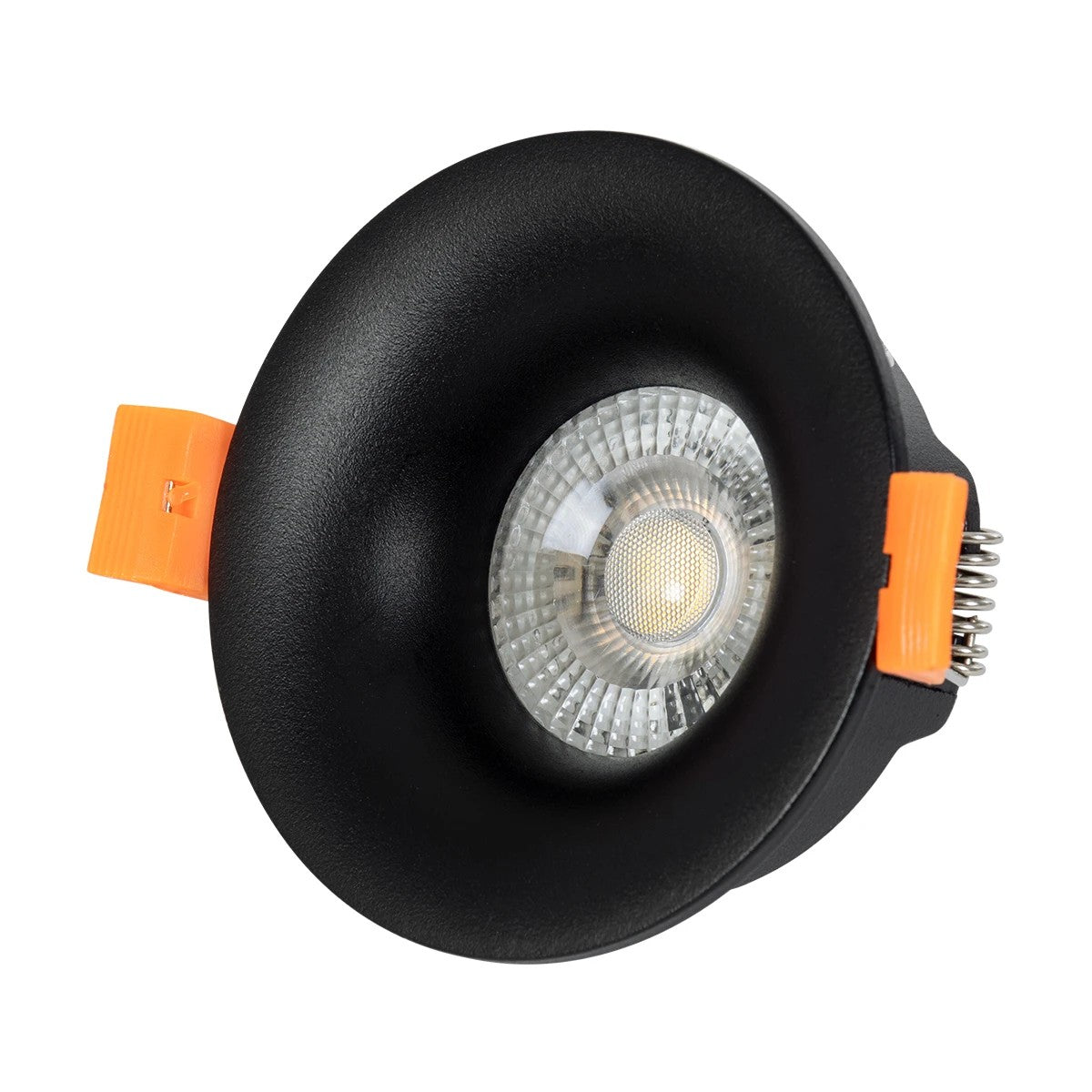 OMICRON KLV-101-0034 Χωνευτό Φωτιστικό Downlight Σποτ για Λάμπα MR16 με Ντουί GU10 AC 220-240V IP20 - Μαύρο Ματ - Μ8.5 x Π8.5 x Υ3 / Q7.5