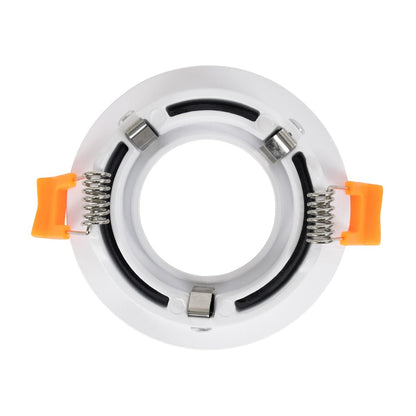 OMICRON KLV-101-0035 Χωνευτό Φωτιστικό Downlight Σποτ για Λάμπα MR16 με Ντουί GU10 AC 220-240V IP20 - Λευκό Ματ - Μ8.5 x Π8.5 x Υ3 / Q7.5