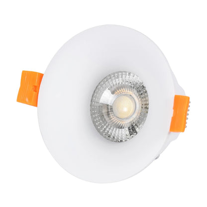 OMICRON KLV-101-0035 Χωνευτό Φωτιστικό Downlight Σποτ για Λάμπα MR16 με Ντουί GU10 AC 220-240V IP20 - Λευκό Ματ - Μ8.5 x Π8.5 x Υ3 / Q7.5