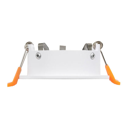 OMICRON KLV-101-0035 Χωνευτό Φωτιστικό Downlight Σποτ για Λάμπα MR16 με Ντουί GU10 AC 220-240V IP20 - Λευκό Ματ - Μ8.5 x Π8.5 x Υ3 / Q7.5