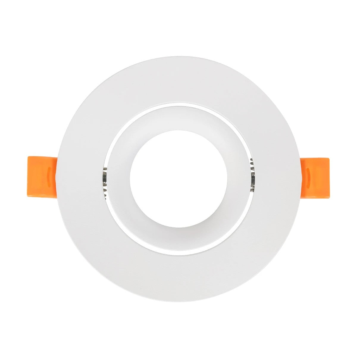 OMEGA KLV-101-0037 Χωνευτό Κινούμενο Φωτιστικό Downlight Σποτ για Λάμπα MR16 με Ντουί GU10 AC 220-240V IP20 - Λευκό Ματ - Μ10.5 x Π10.5 x Υ2.2 / Q7.5