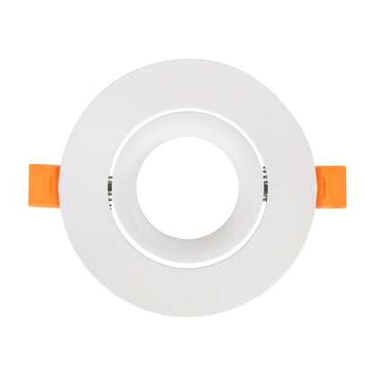 OMEGA KLV-101-0037 Χωνευτό Κινούμενο Φωτιστικό Downlight Σποτ για Λάμπα MR16 με Ντουί GU10 AC 220-240V IP20 - Λευκό Ματ - Μ10.5 x Π10.5 x Υ2.2 / Q7.5