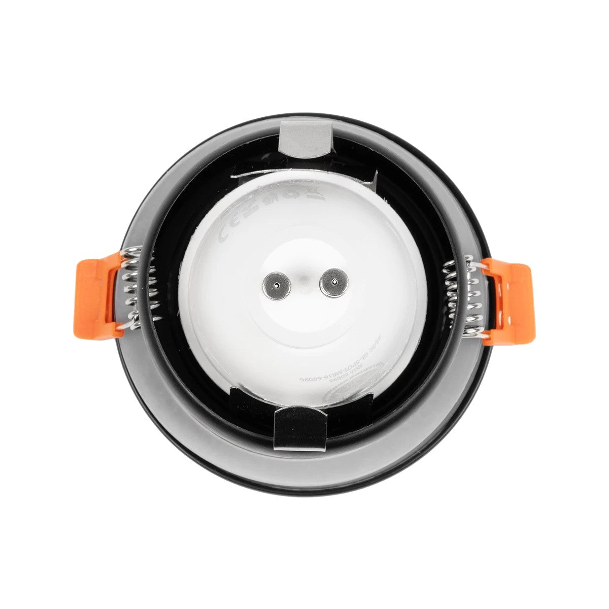 KAPA KLV-101-0038 Χωνευτό Φωτιστικό Downlight Σποτ Μπάνιου για Λάμπα MR16 με Ντουί GU10 AC 220-240V Αδιάβροχο IP65 - Μαύρο Ματ - Μ8.5 x Π8.5 x Υ4.2 / Q7.5