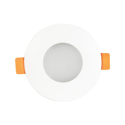 KAPA KLV-101-0039 Χωνευτό Φωτιστικό Downlight Σποτ Μπάνιου για Λάμπα MR16 με Ντουί GU10 AC 220-240V Αδιάβροχο IP65 - Λευκό Ματ - Μ8.5 x Π8.5 x Υ4.2 / Q7.5
