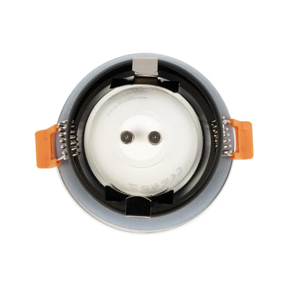 KAPA KLV-101-0039 Χωνευτό Φωτιστικό Downlight Σποτ Μπάνιου για Λάμπα MR16 με Ντουί GU10 AC 220-240V Αδιάβροχο IP65 - Λευκό Ματ - Μ8.5 x Π8.5 x Υ4.2 / Q7.5