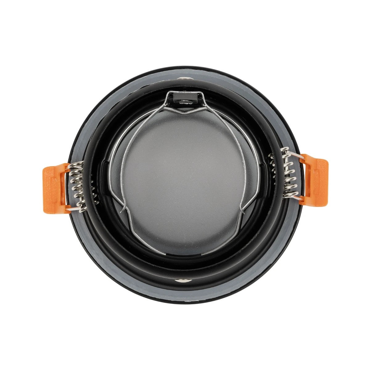 SIGMA KLV-101-0041 Χωνευτό Φωτιστικό Downlight Σποτ Μπάνιου για Λάμπα MR16 με Ντουί GU10 AC 220-240V Αδιάβροχο IP65 - Μαύρο Ματ - Μ8.5 x Π8.5 x Υ4.4 / Q7.5