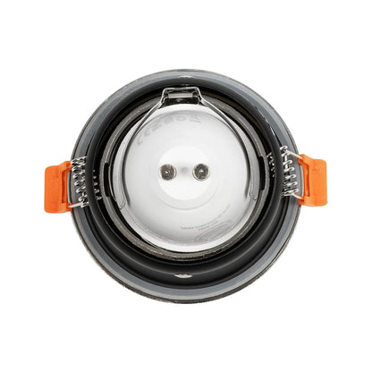 SIGMA KLV-101-0043 Χωνευτό Φωτιστικό Downlight Σποτ Μπάνιου για Λάμπα MR16 με Ντουί GU10 AC 220-240V Αδιάβροχο IP65 - Νίκελ Βούρτσας - Μ8.5 x Π8.5 x Υ4.4 / Q7.5