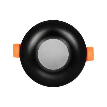 LAMDA KLV-101-0044 Χωνευτό Φωτιστικό Downlight Σποτ Μπάνιου για Λάμπα MR16 με Ντουί GU10 AC 220-240V Αδιάβροχο IP65 - Μαύρο Ματ - Μ8.5 x Π8.5 x Υ3.5 / Q7.5