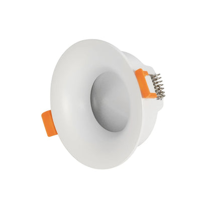 LAMDA KLV-101-0045 Χωνευτό Φωτιστικό Downlight Σποτ Μπάνιου για Λάμπα MR16 με Ντουί GU10 AC 220-240V Αδιάβροχο IP65 - Λευκό Ματ - Μ8.5 x Π8.5 x Υ3.5 / Q7.5