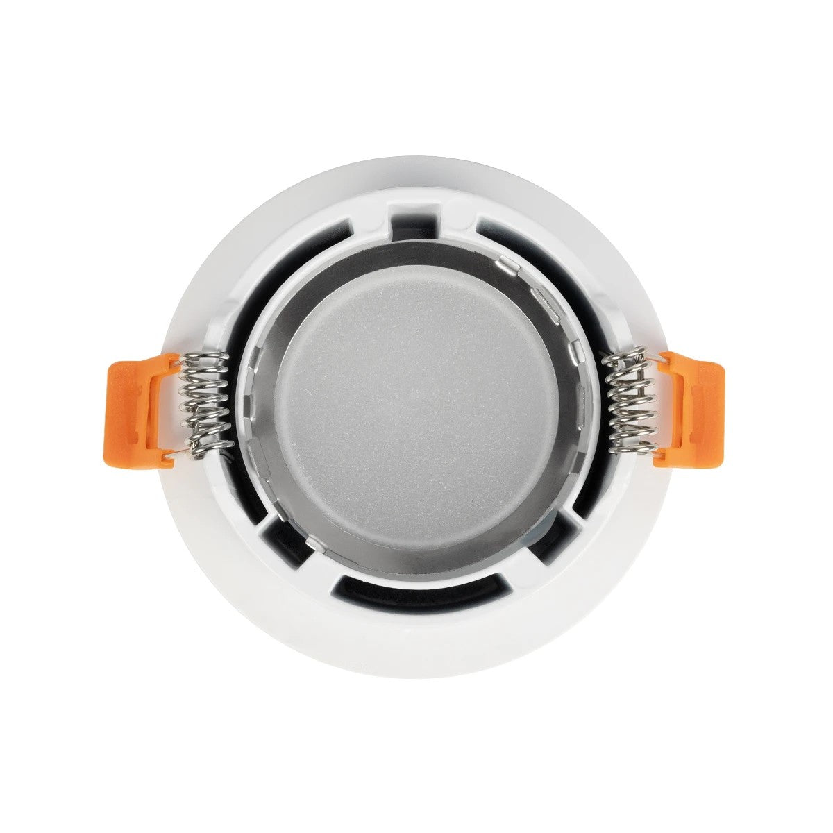LAMDA KLV-101-0045 Χωνευτό Φωτιστικό Downlight Σποτ Μπάνιου για Λάμπα MR16 με Ντουί GU10 AC 220-240V Αδιάβροχο IP65 - Λευκό Ματ - Μ8.5 x Π8.5 x Υ3.5 / Q7.5